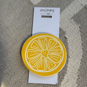 Happy Everything Yellow Citrus mini attachment. EUC!